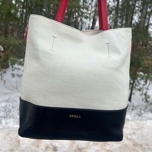 Furla Leather Tote Bag
